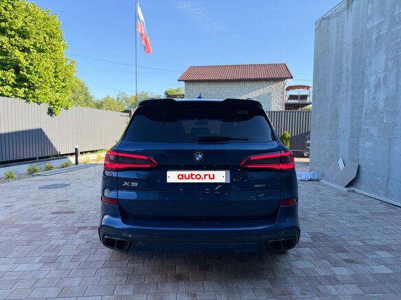 2019 BMW X5 30d IV (G05/G18), синий, 6199000 рублей - вид 9