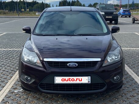 2009 Ford Focus II Рестайлинг, фиолетовый, 715000 рублей, вид 3