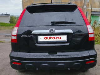 2007 Honda CR-V III, чёрный, 960000 рублей, вид 4