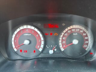 2010 Kia Rio II Рестайлинг, красный, 570000 рублей, вид 5
