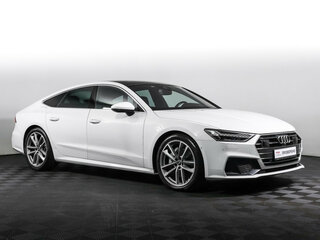 2020 Audi A7 55 TFSI II (4K), белый, 4758000 рублей, вид 3