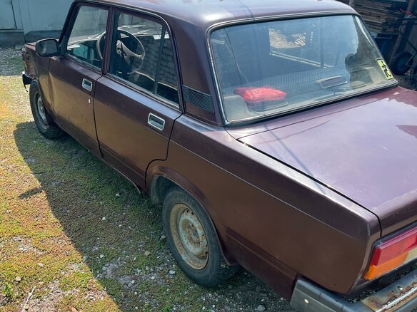 2007 Lada (ВАЗ) 2107, пурпурный, 230000 рублей - вид 5