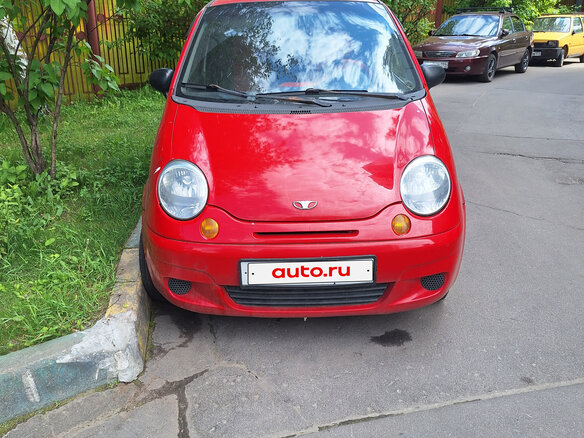 2007 Daewoo Matiz I Рестайлинг, красный, 230000 рублей - вид 1