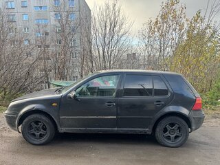 1998 Volkswagen Golf IV, чёрный, 195000 рублей, вид 3