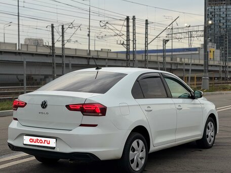 2020 Volkswagen Polo VI, белый, 1200000 рублей, вид 5