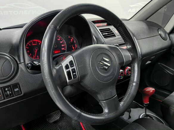 2008 Suzuki SX4 I (Classic), красный, 640000 рублей - вид 9