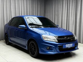 2017 Lada (ВАЗ) Granta Sport I, синий, 779000 рублей, вид 1