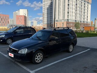 2009 Lada (ВАЗ) Priora I, чёрный, 130000 рублей, вид 1