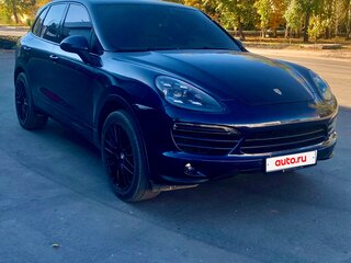 2012 Porsche Cayenne Diesel II (958), синий, 2850000 рублей, вид 1