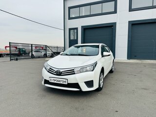 2013 Toyota Corolla XI (E160, E170, E180), белый, 1079000 рублей, вид 2