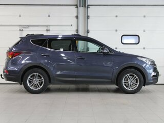 2017 Hyundai Santa Fe III Рестайлинг, синий, 2057000 рублей, вид 4