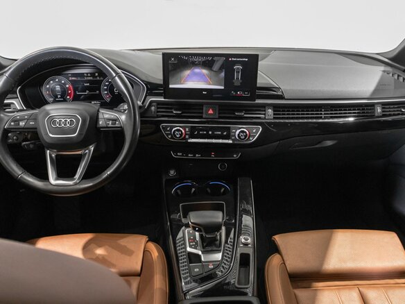 2021 Audi A4 40 TFSI V (B9) Рестайлинг, белый, 3184654 рублей - вид 5