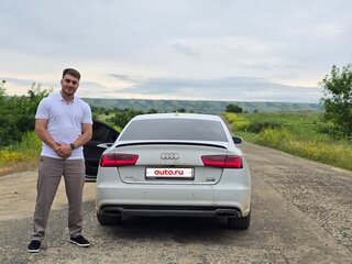 2017 Audi A6 IV (C7) Рестайлинг, белый, 2100000 рублей, вид 4