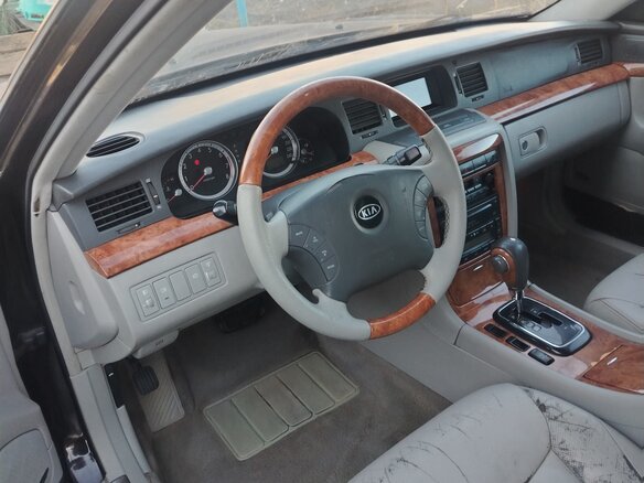 2005 Kia Opirus I, чёрный - вид 5