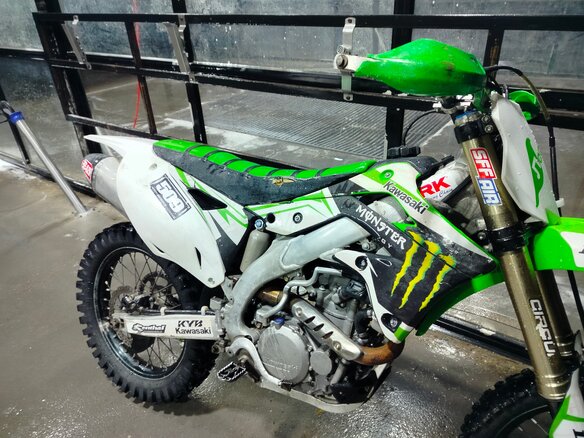 2015 Kawasaki KX 450, зелёный, 340000 рублей - вид 9