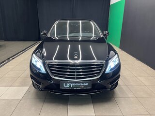 2016 Mercedes-Benz S-Класс 400 Long VI (W222, C217), чёрный, 4200000 рублей, вид 2