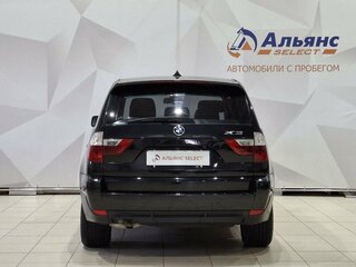 2009 BMW X3 20d I (E83) Рестайлинг, чёрный, 1060000 рублей, вид 4