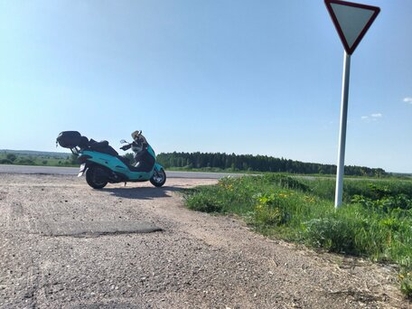 1998 Suzuki Burgman (SkyWave) 400, зелёный, 90000 рублей, вид 3
