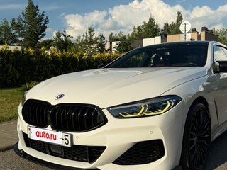 2021 BMW 8 серии Gran Coupe M850i xDrive II (G14/G15/G16), белый, 6490000 рублей, вид 4