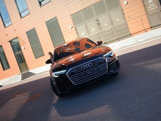 2023 Audi A6 45 TFSI Long V (C8) Рестайлинг, чёрный, 5300000 рублей, вид 2