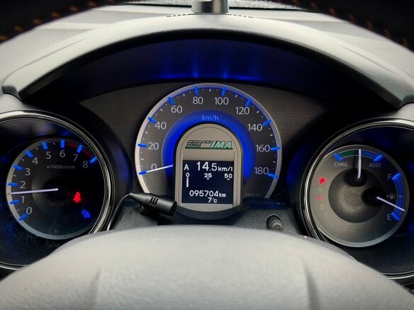 2013 Honda Fit Shuttle I Рестайлинг, серый, 980000 рублей - вид 15