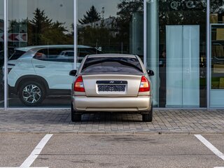2006 Hyundai Accent ТагАЗ II, бежевый, 555000 рублей, вид 5