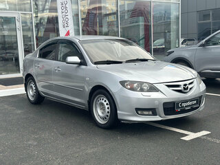 2008 Mazda 3 I (BK) Рестайлинг, серебристый, 580000 рублей, вид 4