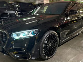 2026 Mercedes-Benz S-Класс 450 d Long 4MATIC VII (W223) Рестайлинг, серый, 29900000 рублей, вид 3