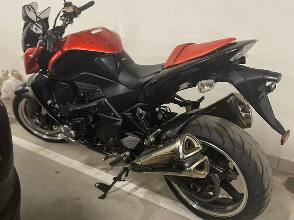 2009 Kawasaki Z 1000, оранжевый, 580000 рублей - вид 13