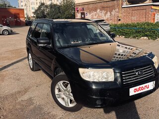 2007 Subaru Forester II Рестайлинг, чёрный, 770000 рублей, вид 2
