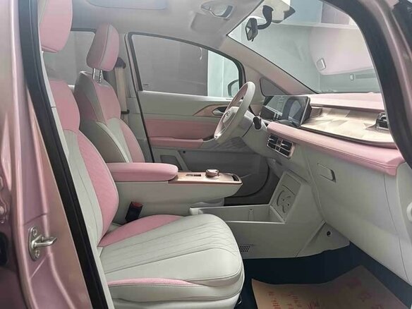 2023 Geely Geometry E 39.4 kWh, розовый - вид 14