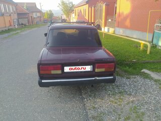 2007 Lada (ВАЗ) 2107, красный, 115000 рублей, вид 4