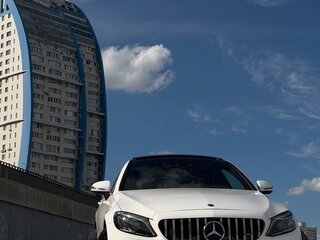 2020 Mercedes-Benz C-Класс AMG 43 AMG IV (W205) Рестайлинг, белый, 4499000 рублей, вид 2