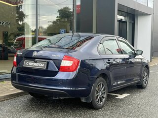2015 Skoda Rapid I, синий, 649000 рублей, вид 5
