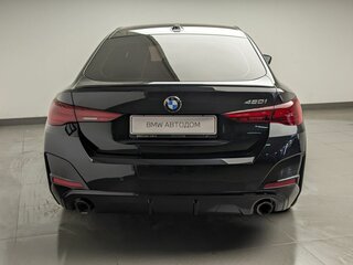 2025 BMW 4 серии Gran Coupe 420i G22, G23, G26 Рестайлинг, чёрный, 6990000 рублей, вид 4