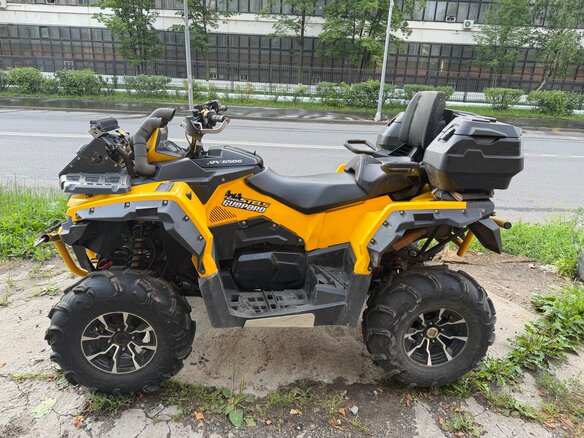 2021 Stels ATV-650 Guepard Trophy, жёлтый, 680000 рублей - вид 18