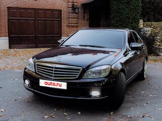 2007 Mercedes-Benz C-Класс 280 III (W204), синий, 1340000 рублей, вид 2