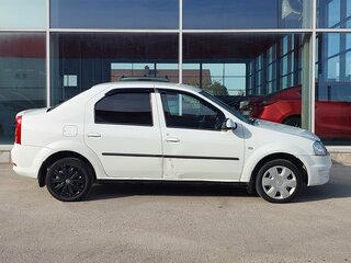 2014 Renault Logan I Рестайлинг, белый, 389000 рублей, вид 5