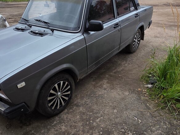 2008 Lada (ВАЗ) 2107, белый - вид 1