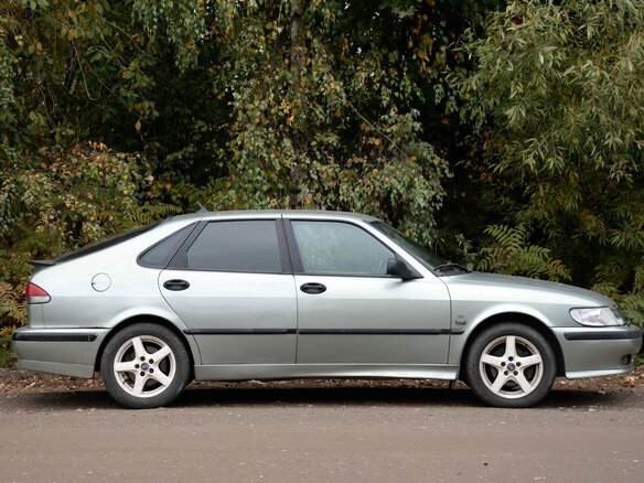 2001 Saab 9-3 I, зелёный, 430000 рублей - вид 7