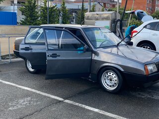 1999 Lada (ВАЗ) 21099, серебристый, 130000 рублей, вид 5