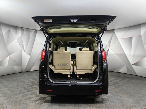 2019 Toyota Alphard III Рестайлинг, чёрный, 3399000 рублей - вид 10