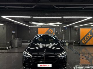 2022 Mercedes-Benz S-Класс 400 d 4MATIC VII (W223), чёрный, 9900000 рублей, вид 4
