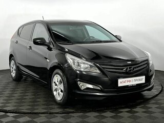 2016 Hyundai Solaris I Рестайлинг, чёрный, 990000 рублей, вид 4