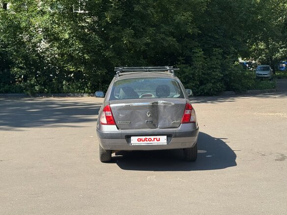 2004 Renault Symbol I Рестайлинг, серый, 199999 рублей - вид 2