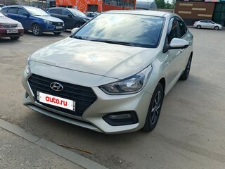 2019 Hyundai Solaris II, бежевый, 1129000 рублей, вид 1