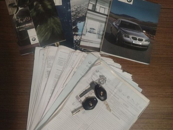 2003 BMW 5 серии 525i V (E60/E61), серый, 1450000 рублей - вид 18