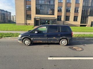 2001 Opel Zafira A, синий, 200000 рублей, вид 2