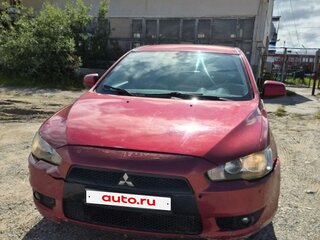 2008 Mitsubishi Lancer X, красный, 650000 рублей, вид 3