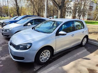 2011 Volkswagen Golf VI, серебристый, 550000 рублей, вид 1